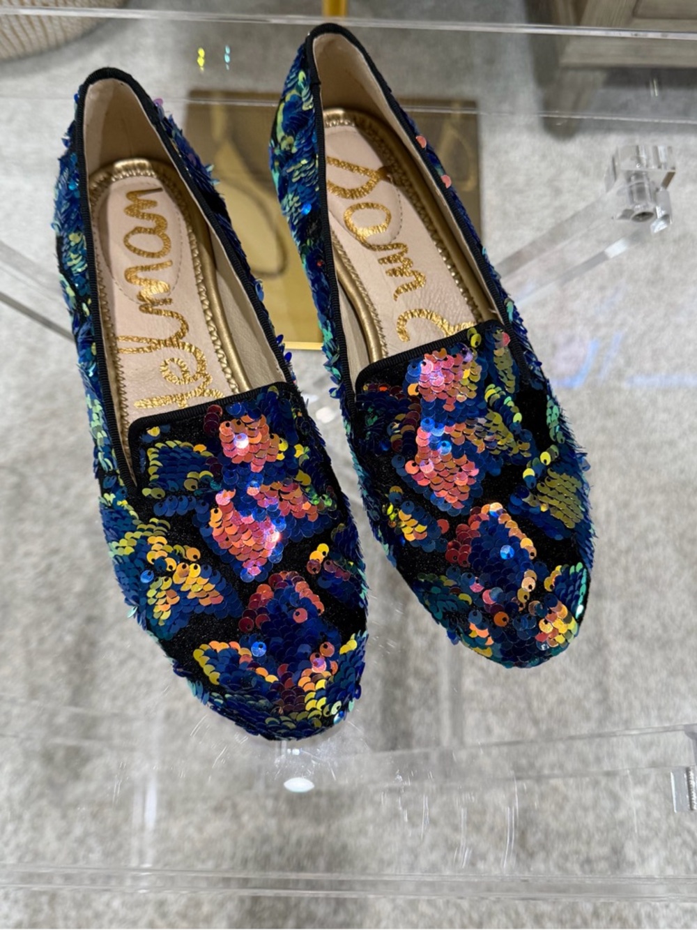 Sam Edelman Women's Jordy Sequin Flats Size 5M